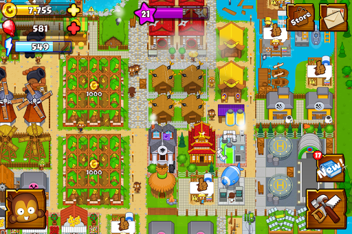 Bloons Monkey City ekran görüntüsü