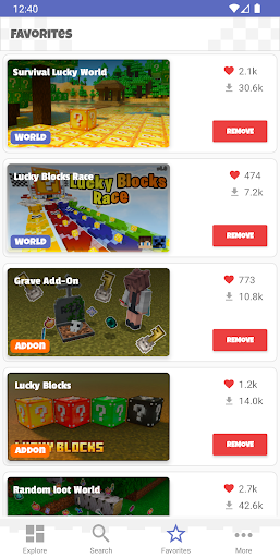 Addons & Worlds for Minecraft ekran görüntüsü