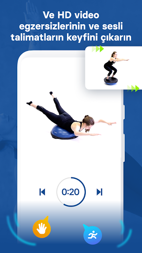 Fitify'dan Bosu Denge Eğitmeni ekran görüntüsü