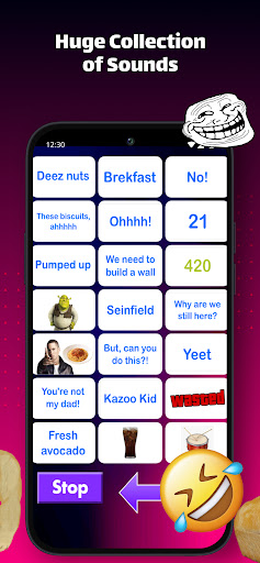 Meme Soundboard ekran görüntüsü