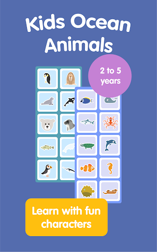 Kids Ocean Animals - Toddlers ekran görüntüsü
