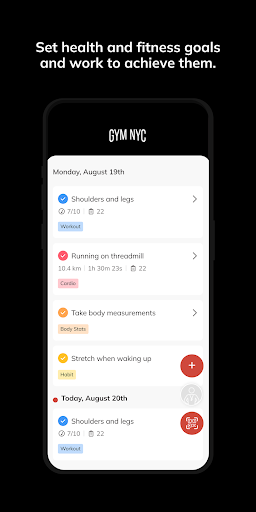 NYC GYM ekran görüntüsü