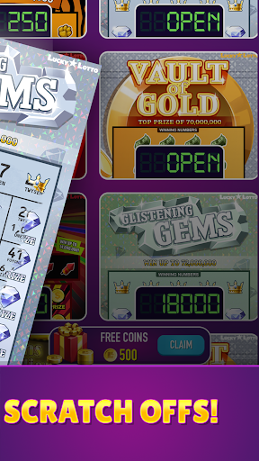 Lucky Lotto - Mega Scratch Off ekran görüntüsü