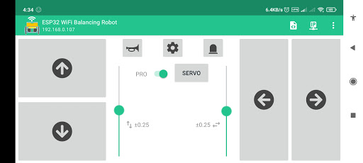 ESP32 Wifi Balancing Robot ekran görüntüsü
