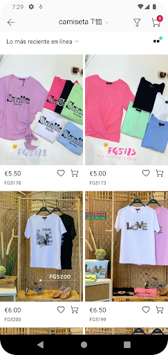 Priscila home ekran görüntüsü