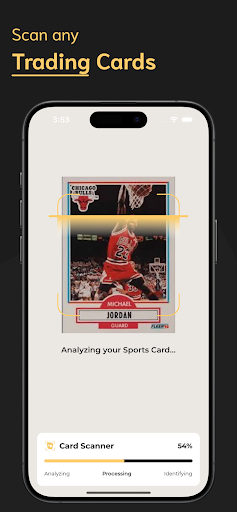Sports Card Scanner ekran görüntüsü