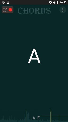Akor izci Chord Tracker ekran görüntüsü