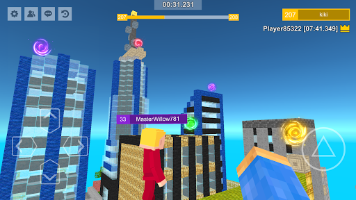 Parkour Craft:Online PvP Games ekran görüntüsü