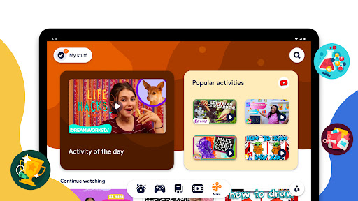 Google Kids Space ekran görüntüsü