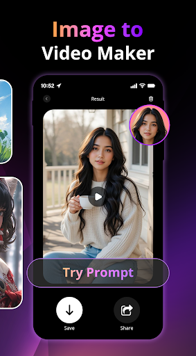 AI Video Maker Foto Üretici ekran görüntüsü