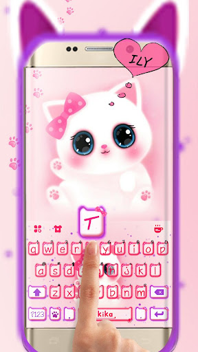 Cute Kitty Tema ekran görüntüsü
