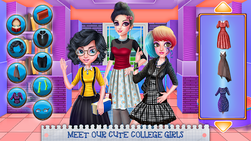 College Girl Fashion Dressup ekran görüntüsü