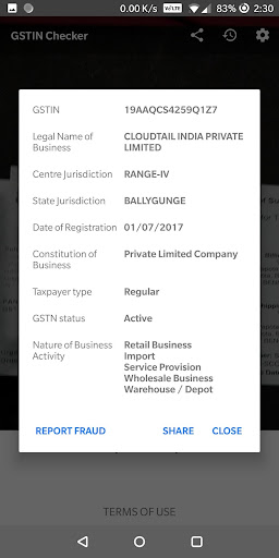 GSTIN Checker: Verify GSTIN ekran görüntüsü