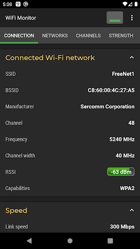 WiFi Monitor Pro: net analyzer ekran görüntüsü