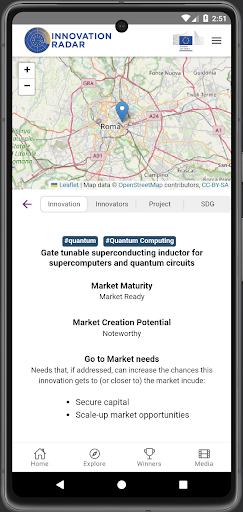Innovation Radar ekran görüntüsü