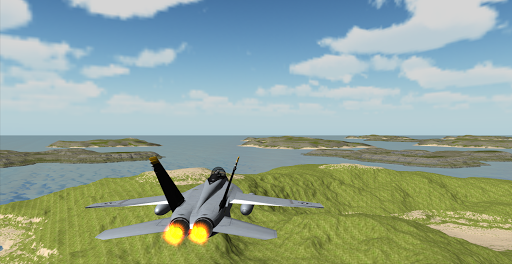 F18 Airplane Simulator 3D ekran görüntüsü