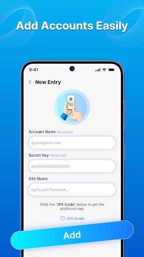 Authenticator 2FA - OTP ekran görüntüsü