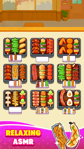 Grill Food: Sort Puzzle ekran görüntüsü