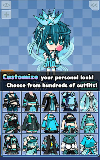 Pocket Chibi - Anime Dress Up ekran görüntüsü