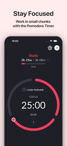 Pomodoro Focus Timer: Balance ekran görüntüsü