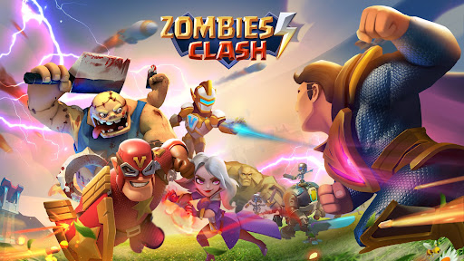 Zombies Clash: Superheroes War ekran görüntüsü