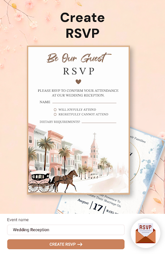 Invitation Maker & RSVP Cards ekran görüntüsü