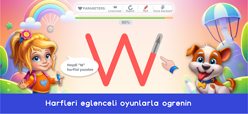 Mathy ABC çocuklar için okuma ekran görüntüsü
