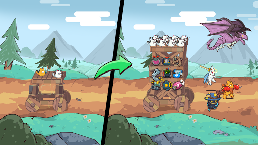 CatnRobot Idle TD: Battle Cat ekran görüntüsü