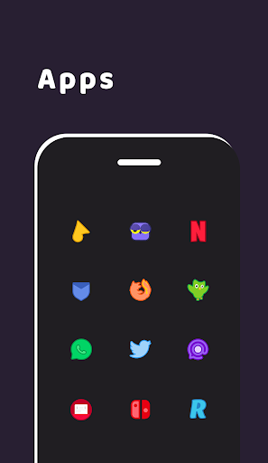 Duo Nano Icon Pack ekran görüntüsü