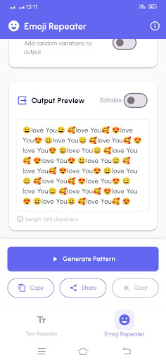 Text Repeats: spam text bomber ekran görüntüsü