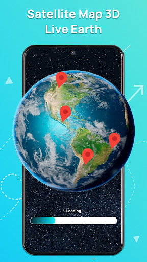 Live Satellite - 3D Earth Map ekran görüntüsü