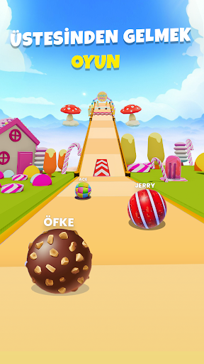 Candy Ball Run: Ball yuvarlama ekran görüntüsü