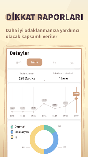 Striving: Pomodoro Zamanlayıcı ekran görüntüsü