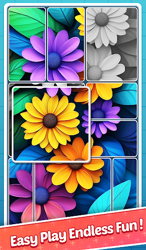 Jigsaw Solitaire Slide Puzzle ekran görüntüsü