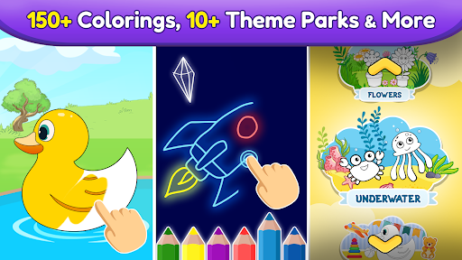 Coloring games for kids: 2-5 y ekran görüntüsü