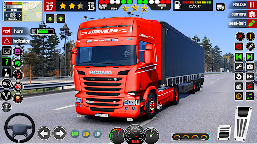 Truck Simulator Cargo Truck 3D ekran görüntüsü