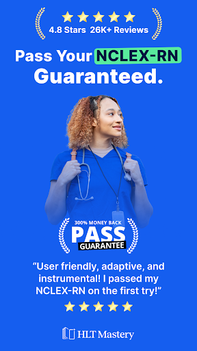 NCLEX RN Mastery - Exam 2026 ekran görüntüsü