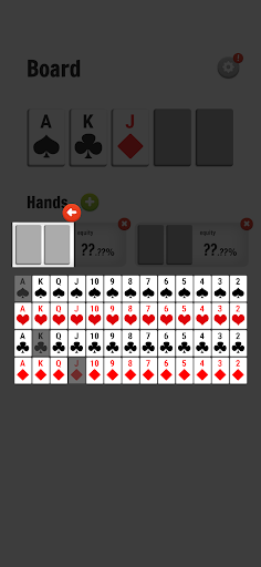 Poker Odds Calculator Pro ekran görüntüsü
