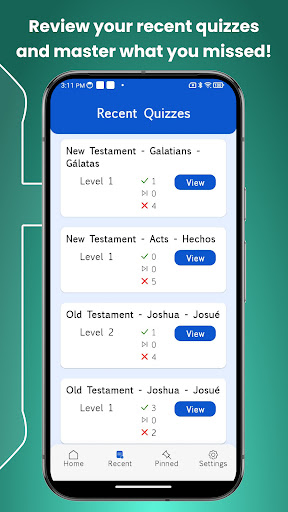 Spanish Bible Quiz ekran görüntüsü
