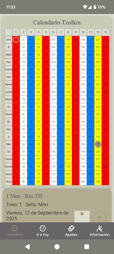 13:20 Tzolkin Calendar ekran görüntüsü