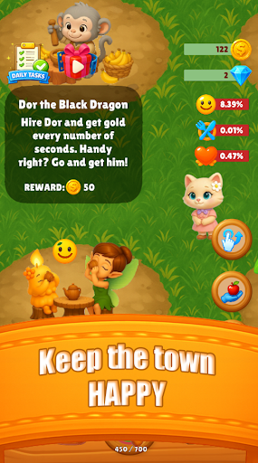 Candice Pet friends idle town ekran görüntüsü