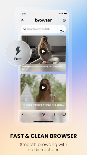 Wiro Browser: Fast & Private ekran görüntüsü