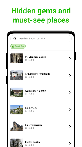 Baden bei Wien SmartGuide ekran görüntüsü