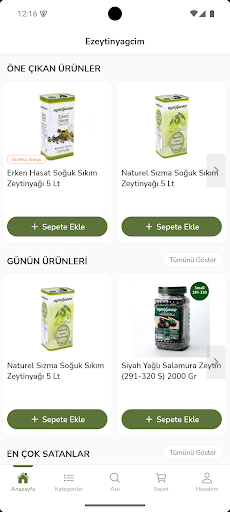 Ezeytinyagcim ekran görüntüsü