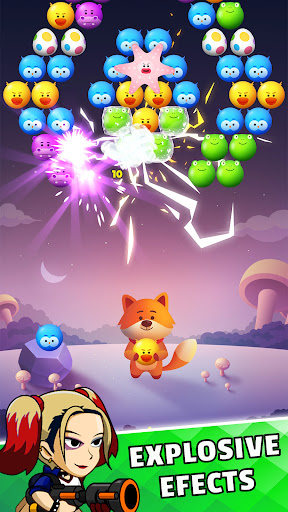 Bubble Shooter: Pop Pet Rescue ekran görüntüsü