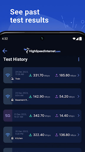 Speed Test | HighSpeedInternet ekran görüntüsü