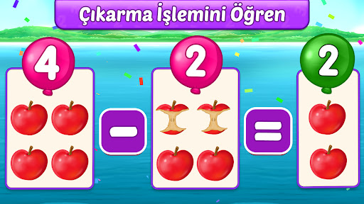Matematik oyunları için çocuk ekran görüntüsü