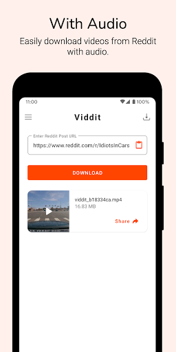 Video Downloader for Reddit ekran görüntüsü