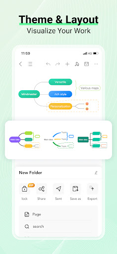 EdrawMind: AI Mind map & Note ekran görüntüsü