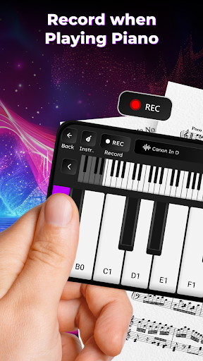 Learn Piano: Real Keyboard App ekran görüntüsü